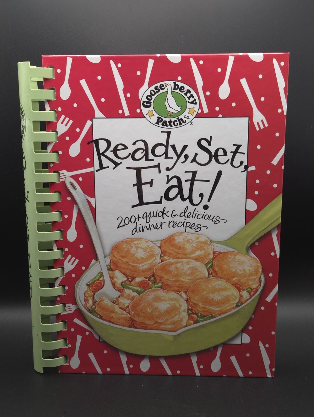 Gooseberry Patch "Ready, Set, Eat" 2008 Cookbook - NWOT